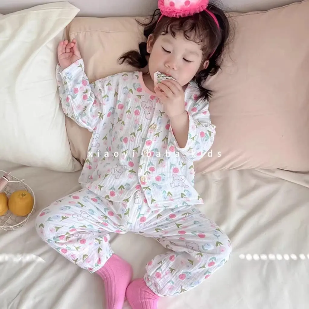 Floral children's loungewear